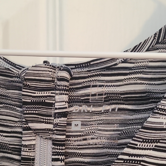 Nike Women's Tennis Dress - Black, White, and Orange - Picture 3 of 5